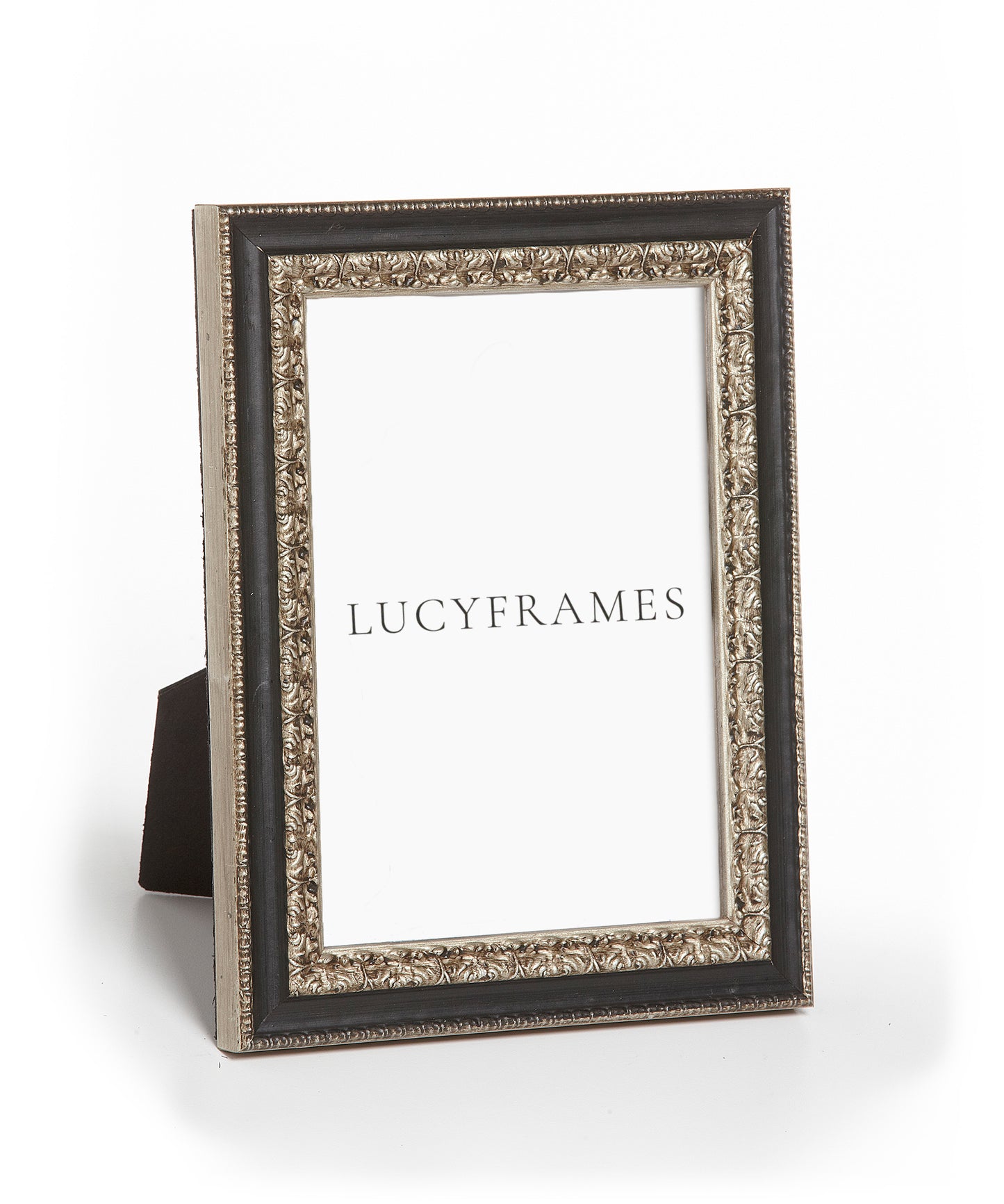 Clara Black and Silver Frame