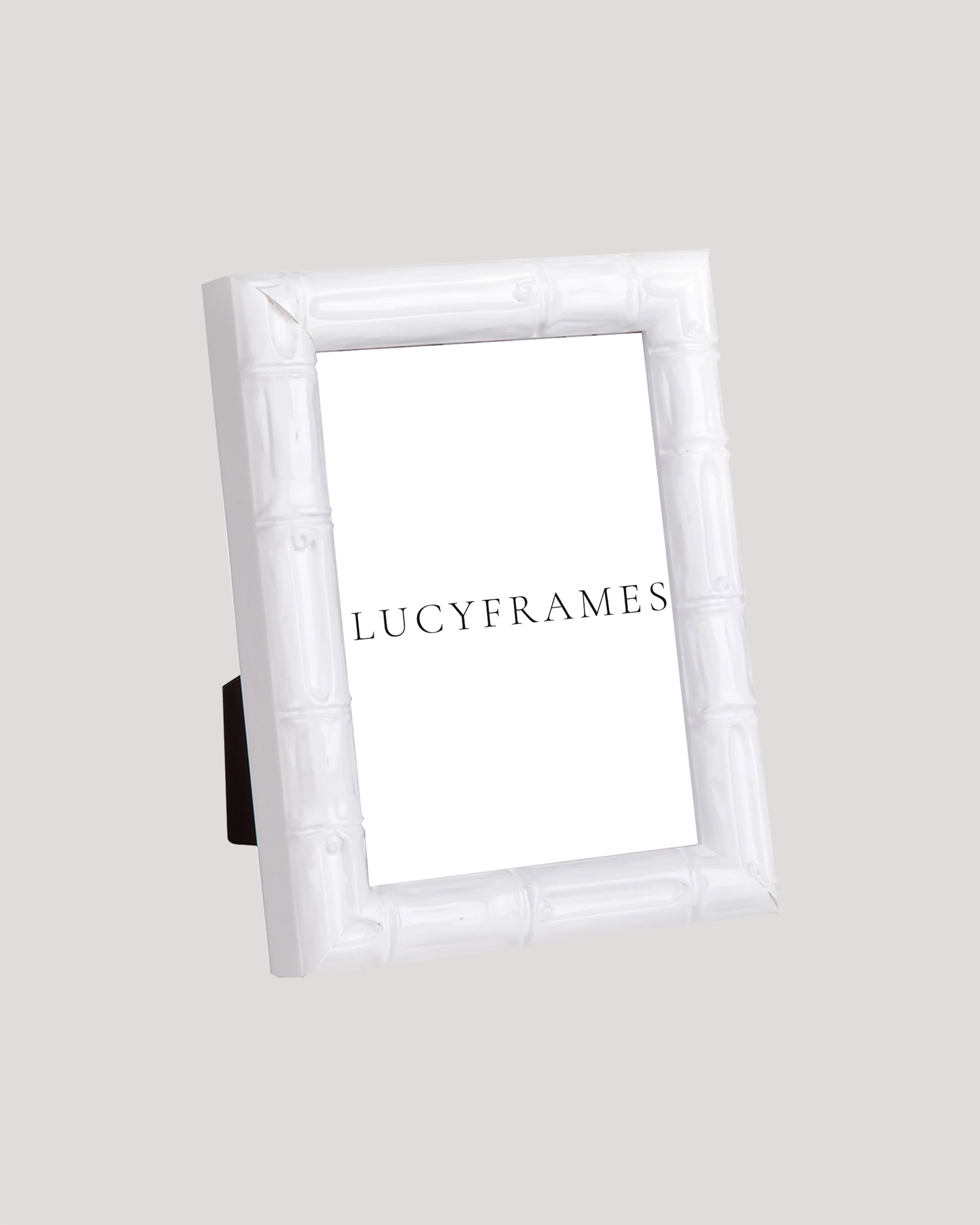 Silvana Sparkle White Frame