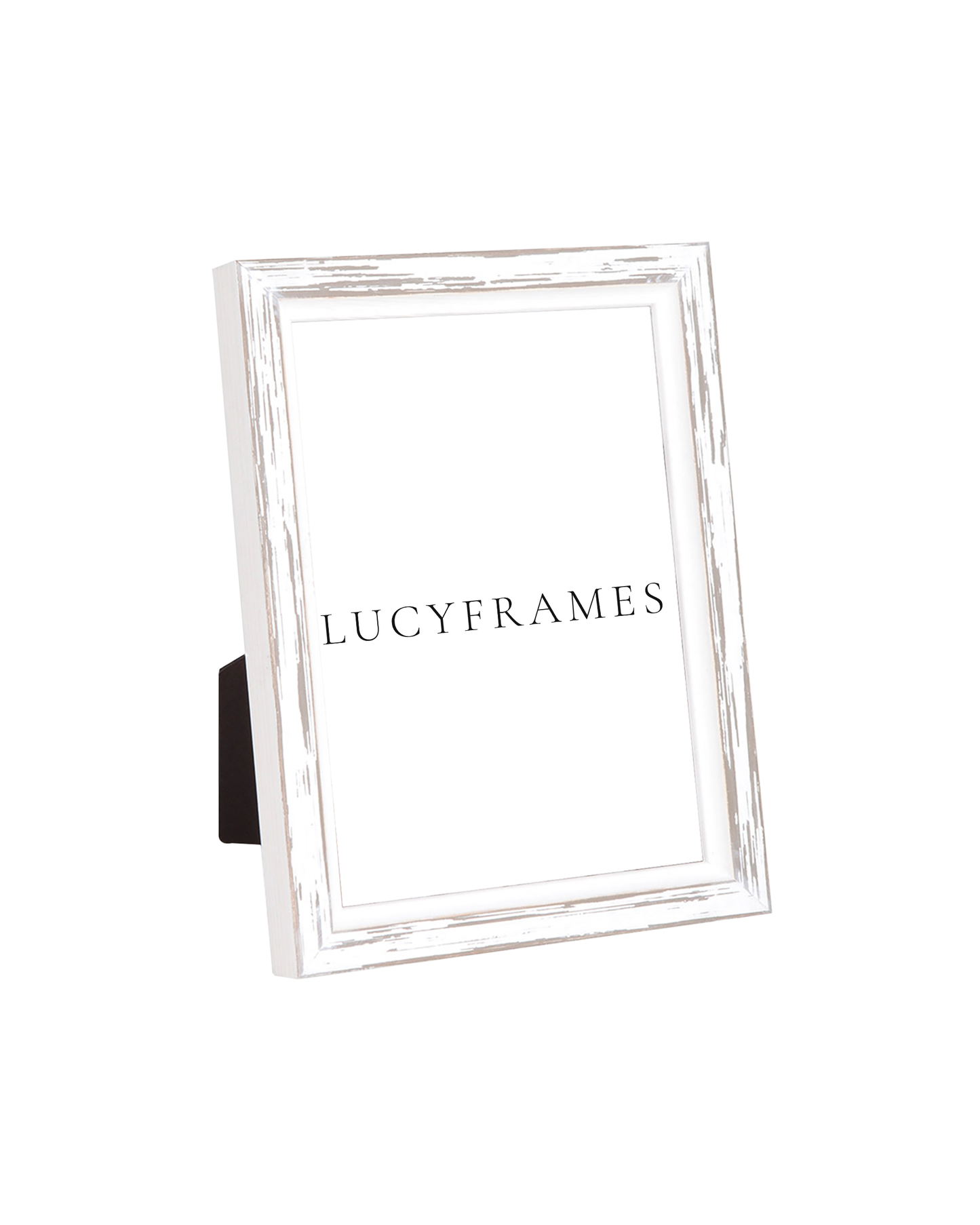 Tabitha Gray and White Frame
