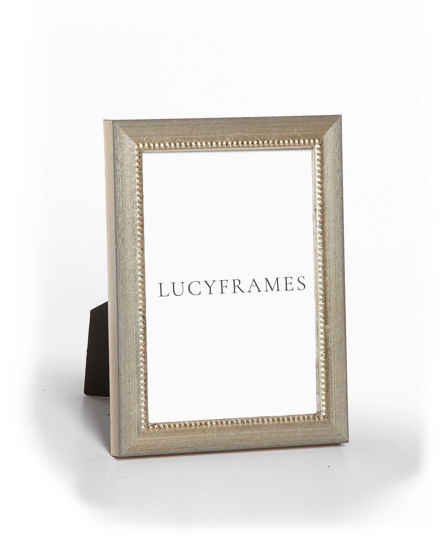 Beaded Silver Frame