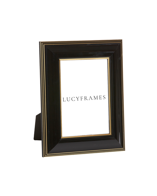 Diana Black and Gold Frame