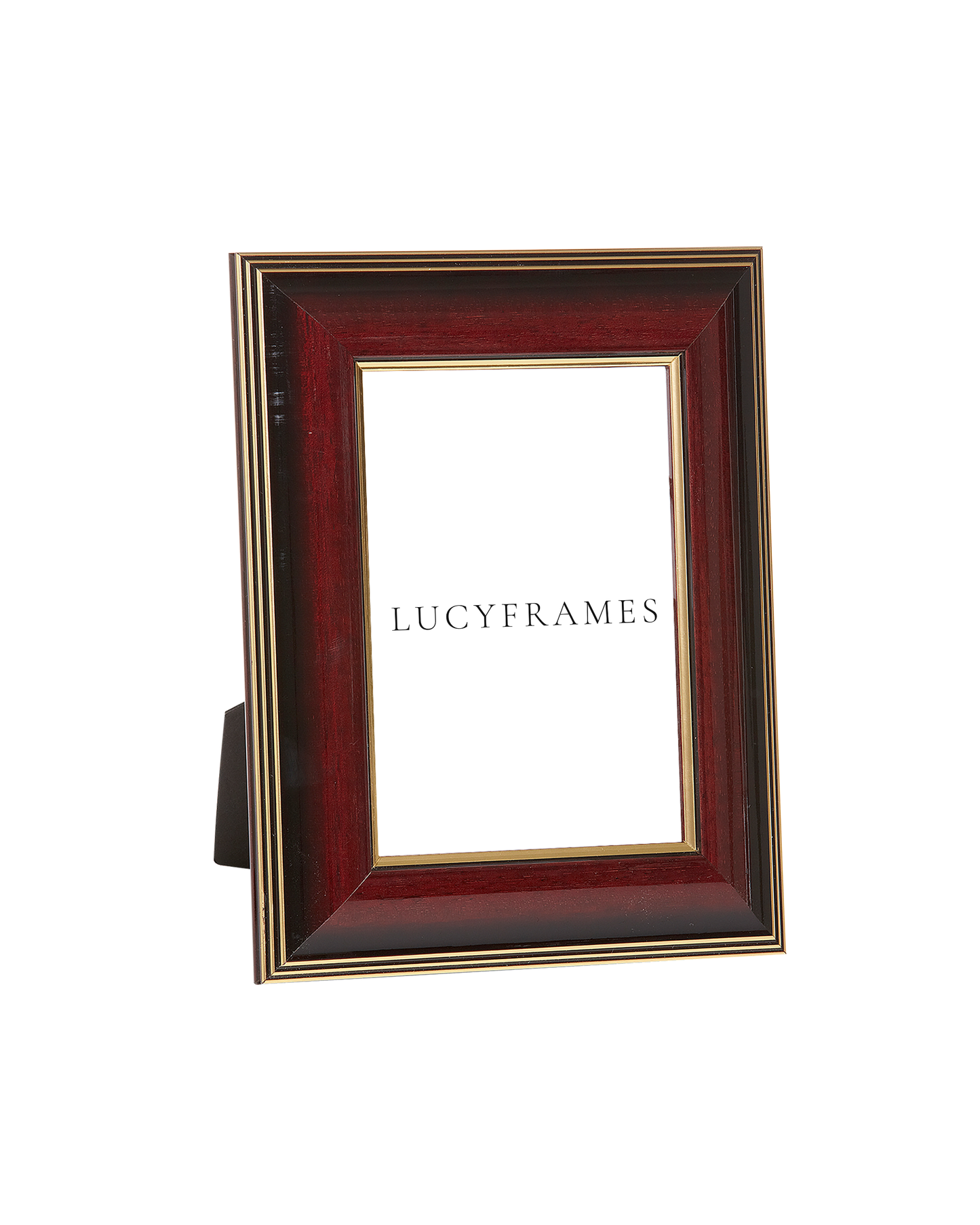 Diana Red and Gold Frame