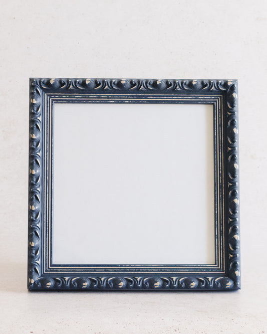 Antique Ornate Blue Frame