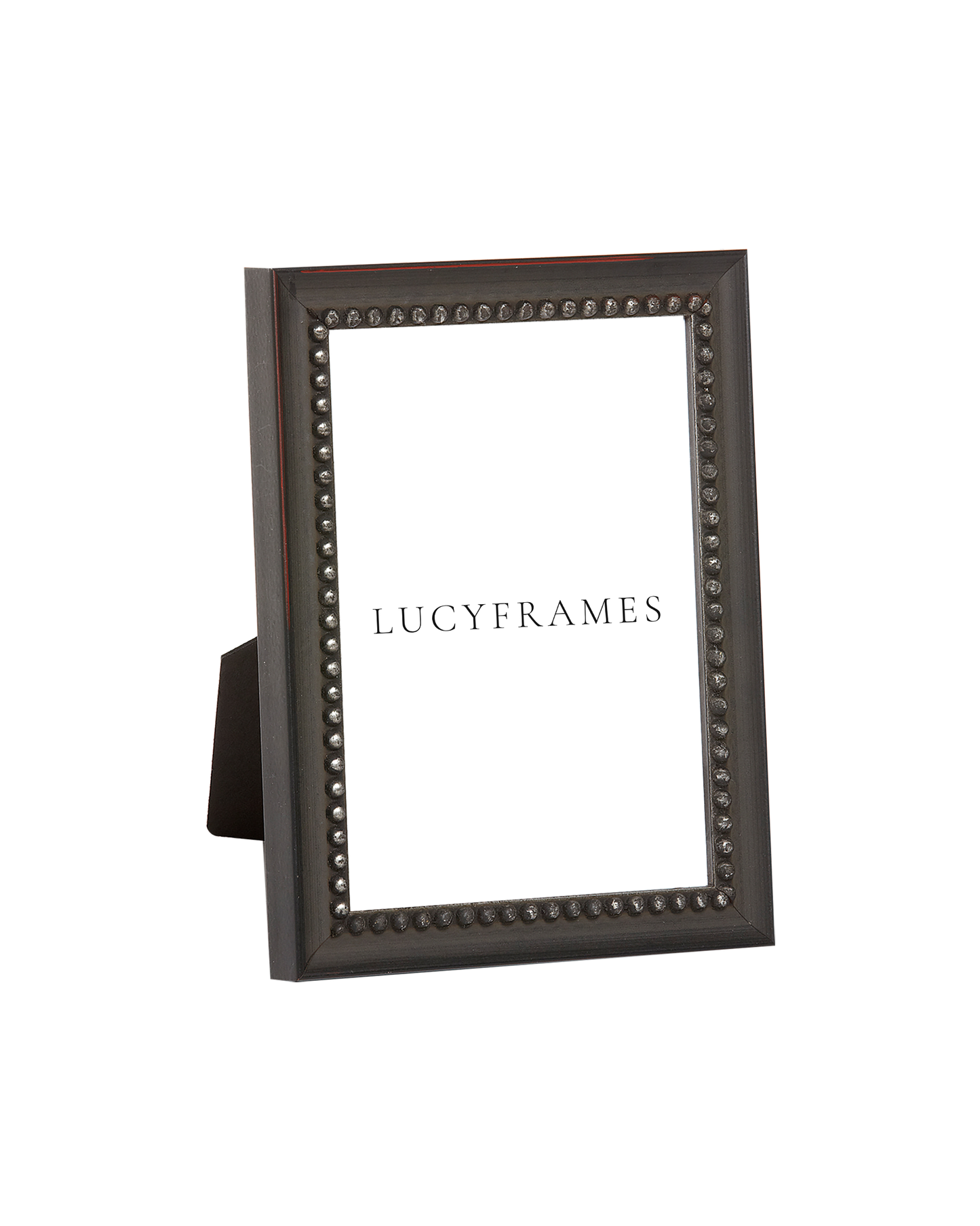 Lady Black and Silver Frame