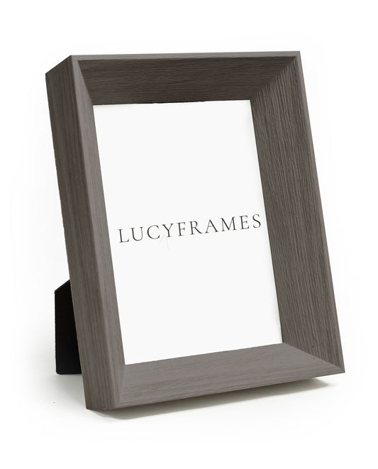 Gray Oak Bevel Frame